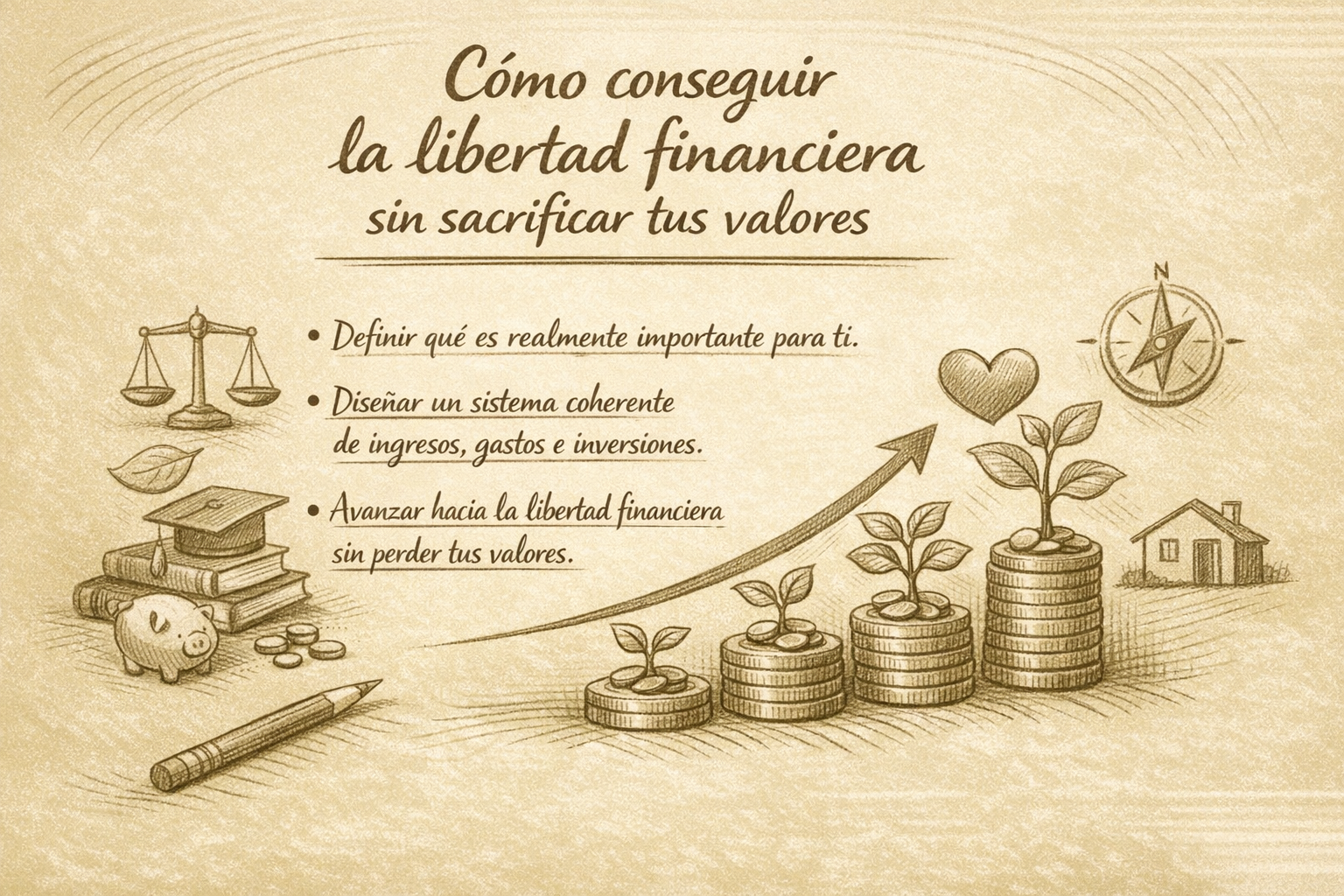 Libertad financiera alineada con tus valores